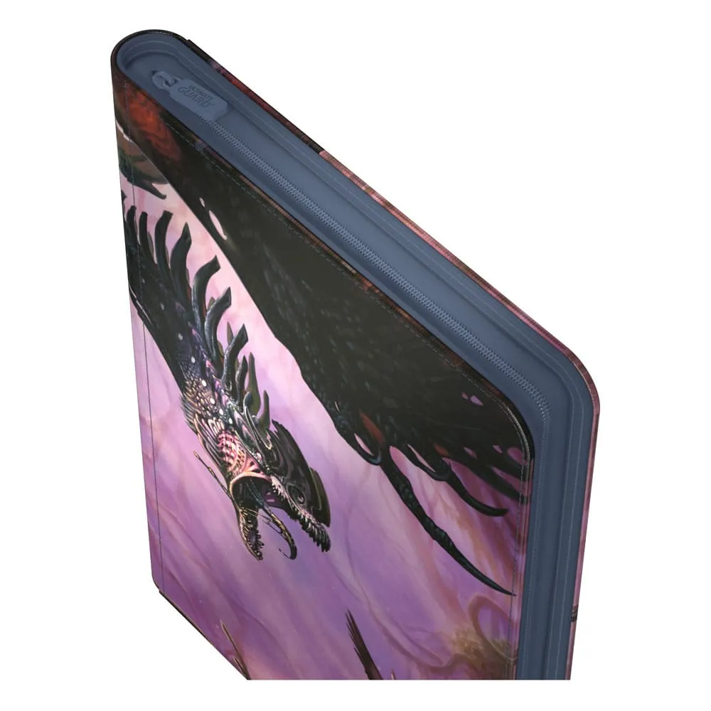 Ultimate Guard Zipfolio 18-Pocket Xenoskin (360 double-sleeved cards) Magic: The Gathering "Tarkir: Dragonstorm" - Feral Deathgorger